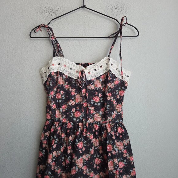 Christy Dawn Emma Dress in Night Rose Lattice size S NWT - Picture 4 of 9